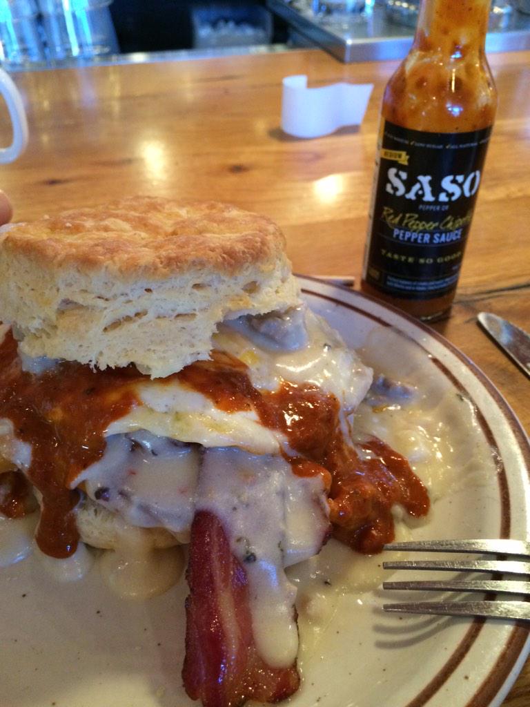 Chief_Reb's tweet photo. @iamSaSo My Franklin at @DenverBiscuitCo #HappyHappy http://t.co/uE7S6xbrkF