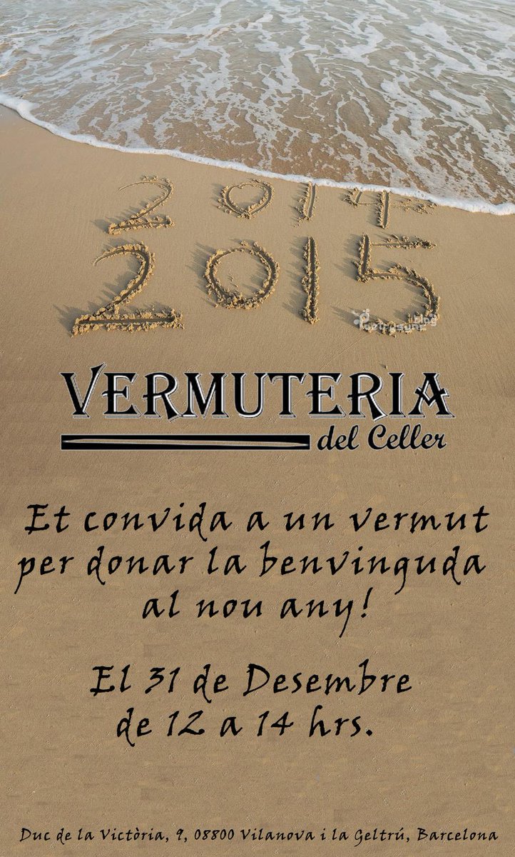 #31desembre #convidats #vermut @LaFassina @CanPujolCeller @eixdiari @la_fura @canalblau @nauticavilanova @viucomerc
