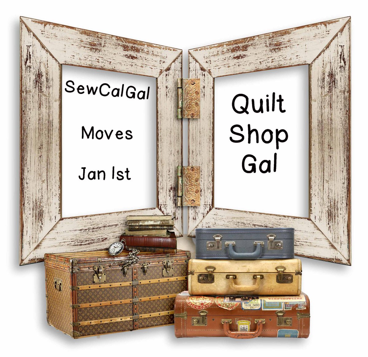 Moving from <a href="/SewCalGal/">SewCalGal</a> to <a href="/QuiltShopGal/">QuiltShopGal</a>  on Twitter.  Official move is Jan lst. Hope you'll follow me.