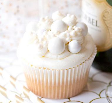 Bubbly #ChampagneCupcakes.