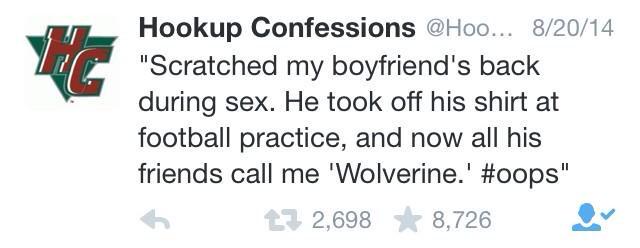 PitchPerfectTwo's tweet image. OMG I found the best account on twitter! 
It has hilarious hookup confessions!

You MUST follow @Hookupfessional 😂