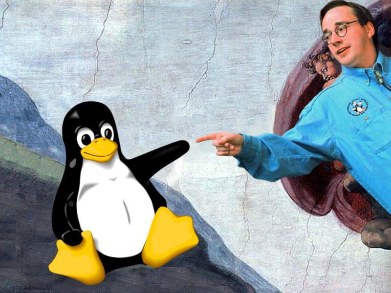  And Torvalds said, let there be Linux: and there was Linux. Happy birthday, Linus Torvalds! :) 