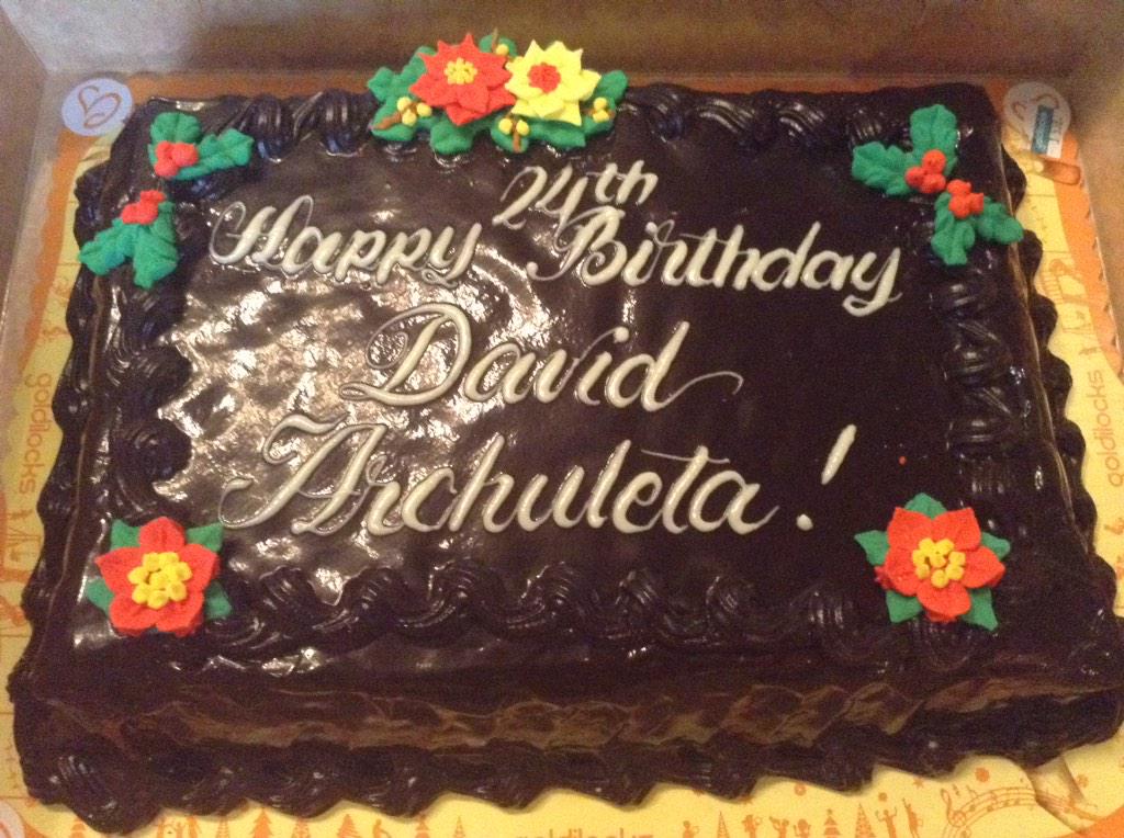 Last Minute Greetings !!!
Happy 24th Birthday David Archuleta !!!  