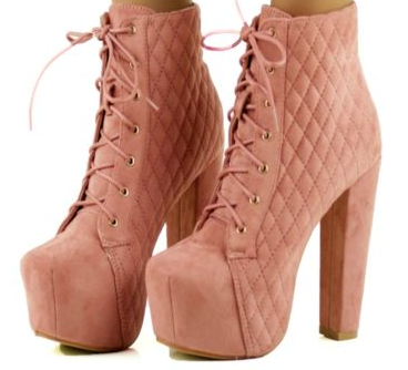 Botines de temporada rositas! 50€