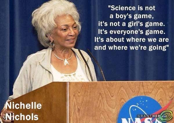 Happy Birthday Nichelle Nichols   Live Long & Prosper! 