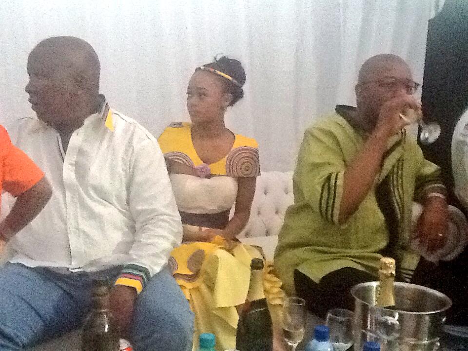 BantuHolomisa's tweet photo. #MalemaWedding: Meet #Mr&MrsMalema. Your #PlanningCycle starts tonight #Juju. Thanx 4 the invite..it was lekker. http://t.co/D9IFGz9H1S
