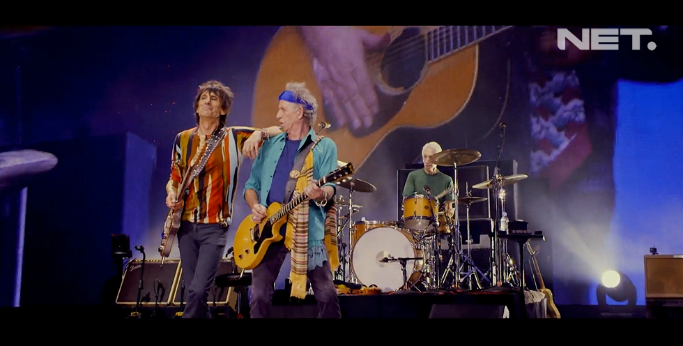 mdtvindonesia's tweet photo. I can't get no, oh no no no
Hey hey hey, that's what I say
I can't get no satisfaction by #RollingStonesOnNETtv http://t.co/WaA42R0rpN