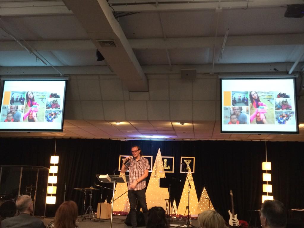 OneHopeNetwork's tweet image. Missionaries Scarlett &amp;amp; Drew sharing 2014 report &amp;amp; preaching  Word!! Col 1:27"Christ in You the Hope of Glory"