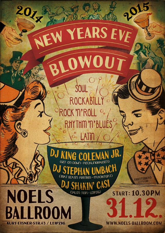 Garantiert letzte Party in diesem Jahr! NEW YEARS EVE BLOWOUT im Ballroom. bit.ly/1JWsUYK