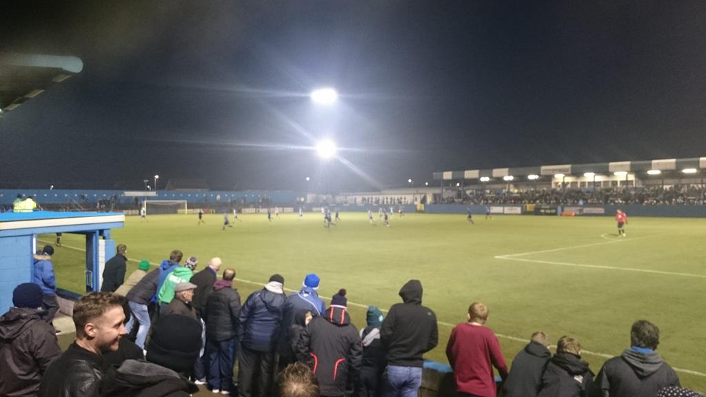azy1982's tweet image. After a disappointing #ManUtd game, glad to see @BarrowAFC  get a result #bloodyfreezing