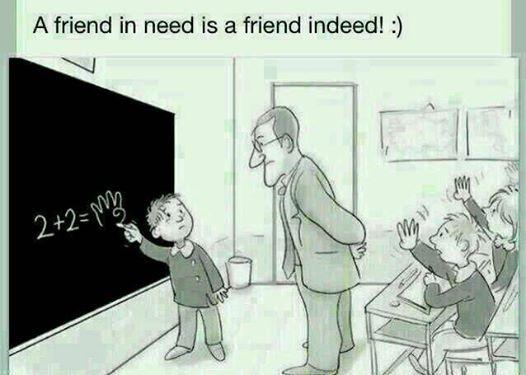 9GAG's tweet image. Best friends are always there for you :)