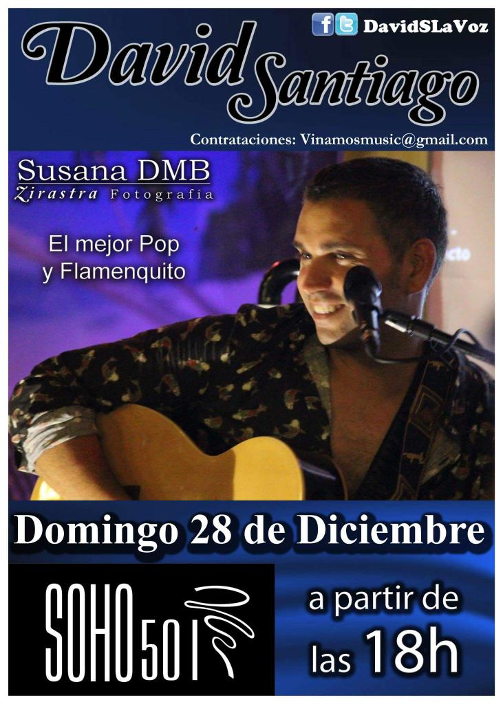 Fan_DavidSLaVoz's tweet photo. Esta tarde concierto de @DavidsLaVoz en @Soho_501 http://t.co/Fs2Z8SJ58t