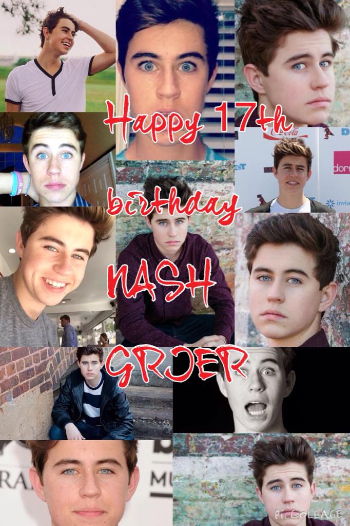 Happy 17th birthday Nash Grier 