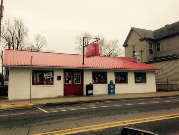 Honey Cream donuts in New Albany. They taste as good as you think they should! Glad we found this place!