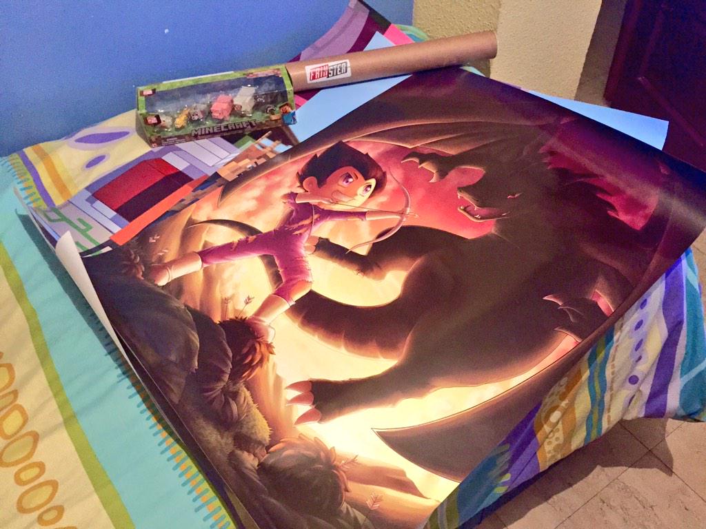 Los reyes se han adelantado 😊💜😊 gracias a @Frikster_com WOooOoouuOoooo