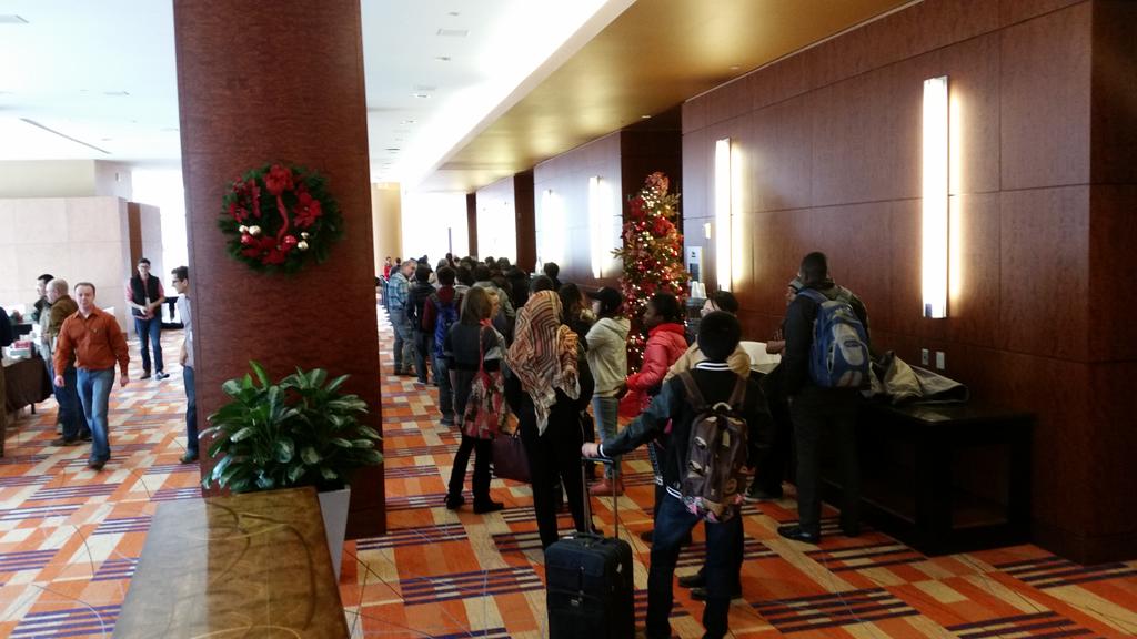 Registration is underway at Vision 2014! #bridgesvision2014