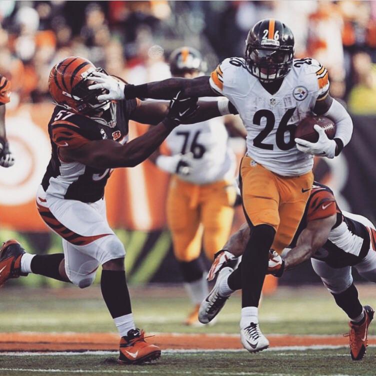 LeVeonBell's tweet photo. For the AFC North...................#BeatTheBengals http://t.co/V2toygBC1U