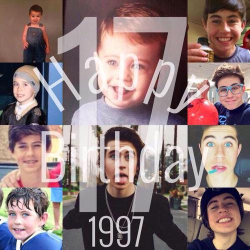 HAPPY BIRTHDAY NASH GRIER THANK YOU FOR EVERYTHING YOU DO FOR US! ALL YOUR DREAMS COME TRUE 