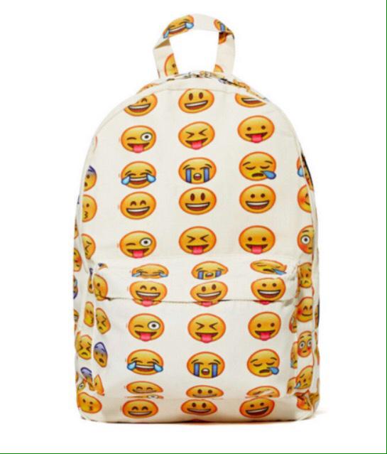 EpicMobApparel's tweet photo. Emoji Backpack😜 http://t.co/ErNJRMcHhL