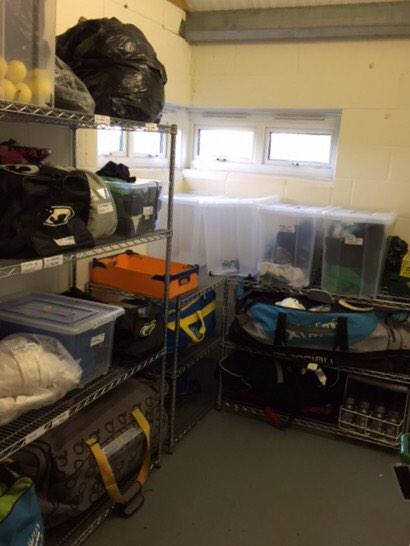 D__Dav's tweet image. An epic day organising the @ChelmHockey kit room - the next challenge is to keep it tidy! #kitmanager