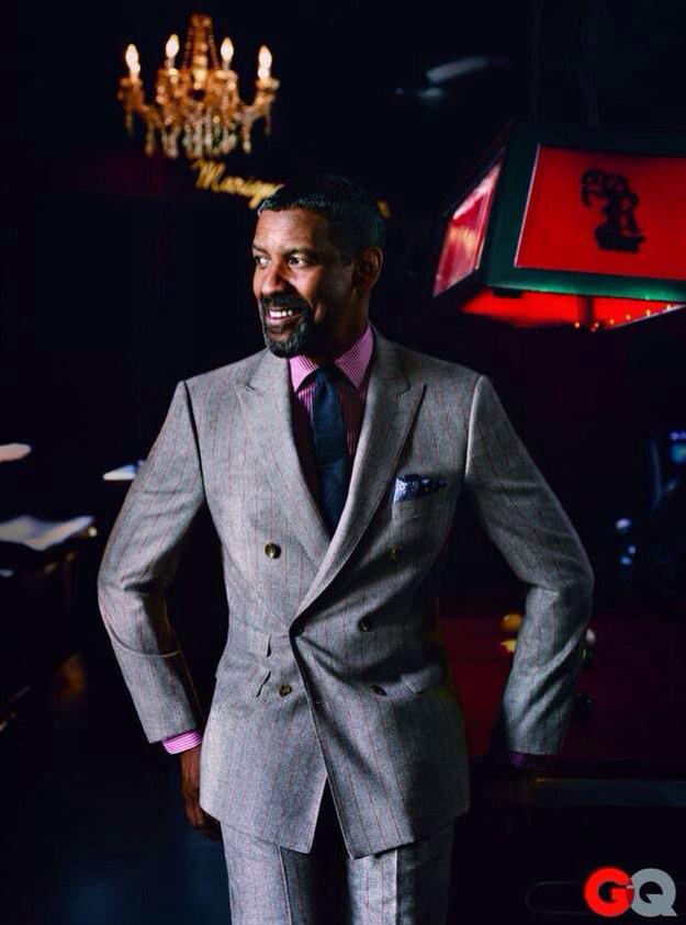 60 never looked so good! Happy Birthday Denzel Washington. 