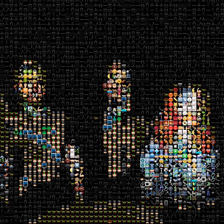 paramorestudio's tweet image. @yelyahwilliams look at this cover of the Self-Titled album made with emojis by @emojiartworks!