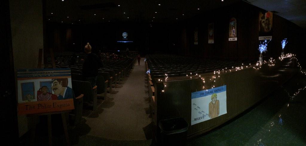 whinteract's tweet image. The 5th annual Polar Express Night is successfully underway! Thanks for all who attended.