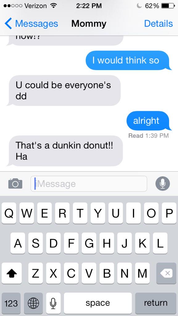 nicolegreisl08's tweet photo. Apparently it's Beth's comedy hour #TextsFromBeth http://t.co/cFJnERe8fA