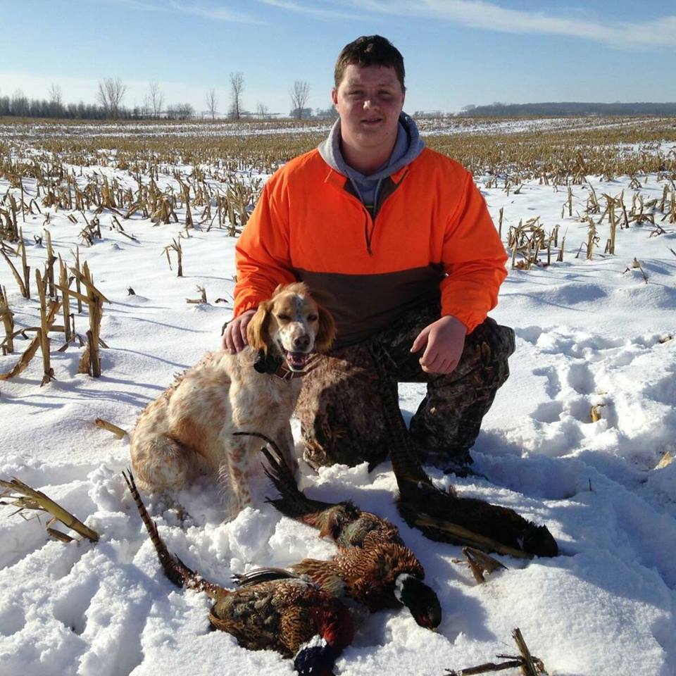 Garrett1399's tweet photo. These were the first roosters of the season last weekend! @pheasants4ever #WhackinandStackin http://t.co/jQVjko944a