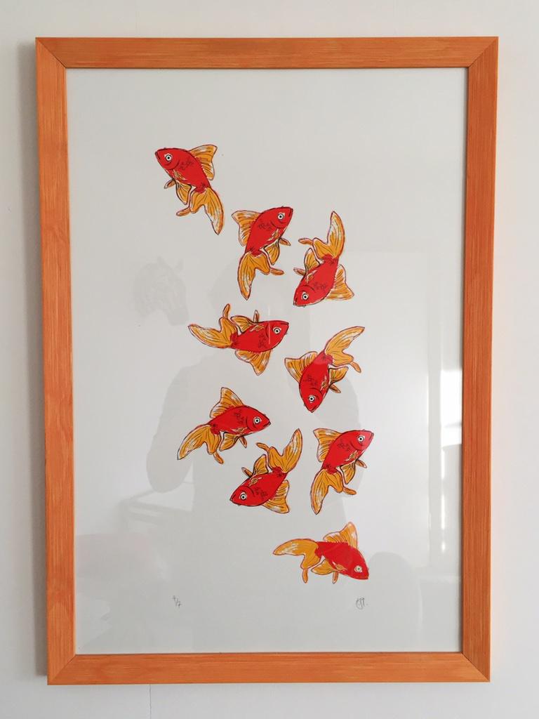 DanielNFMead's tweet image. Well chuffed with my print from @blank_inside in @CMDNCollective framed at #GalleryFrames in #CamdenMarket #london