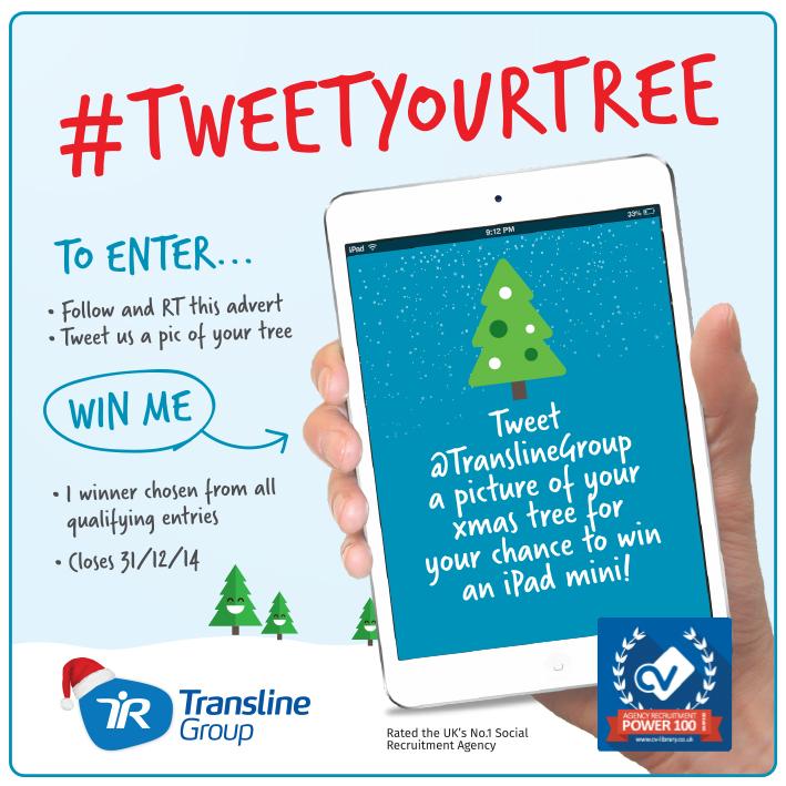 #WIN an iPad mini - FOLLOW + RT then #TweetYourTree for your chance to win our festive giveaway 🎅 #Christmas