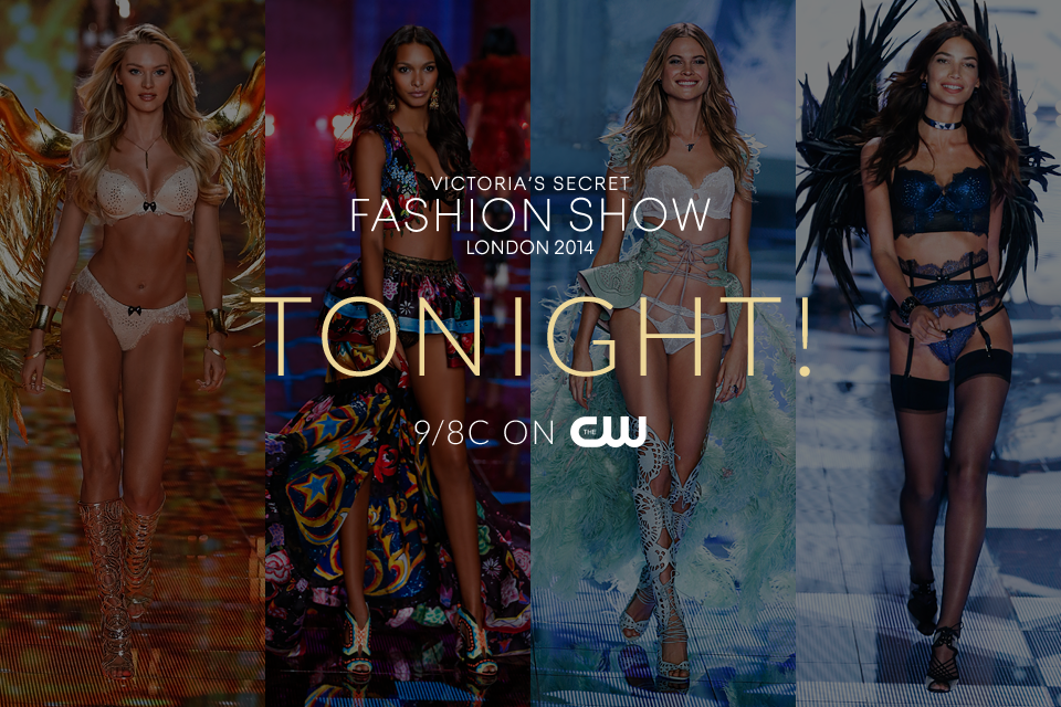 VictoriasSecret's tweet photo. Already ONE week since the #VSFashionShow! Re-watch it tonight at 9PM EST on the @cw_network! http://t.co/9jvmwvdIgd