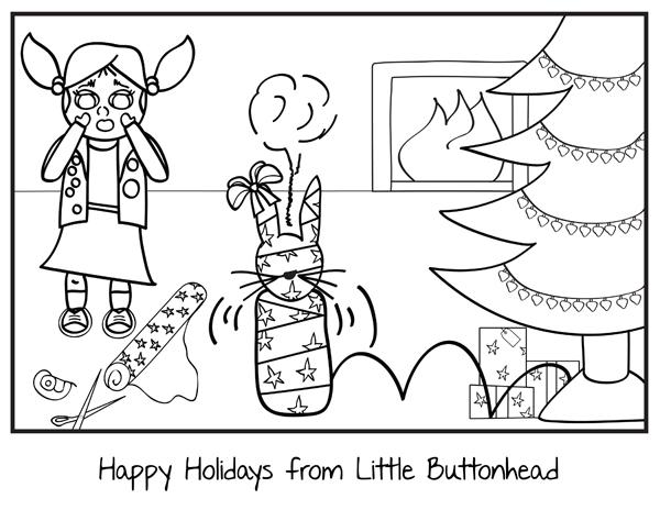 buttonhead_org's tweet photo. Free #Christmas coloring page download from Little Buttonhead: http://t.co/b0QkSMryh6 #coloring #coloringpages http://t.co/2SDEdT2uni