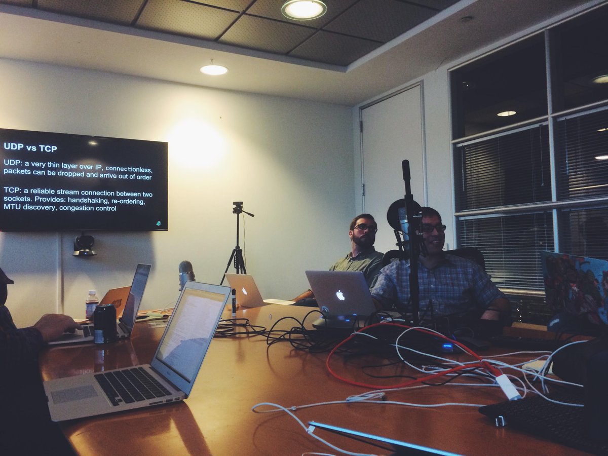 MonetateEng's tweet photo. Andrew giving us a clinic in socket programming http://t.co/MQijSByQzp