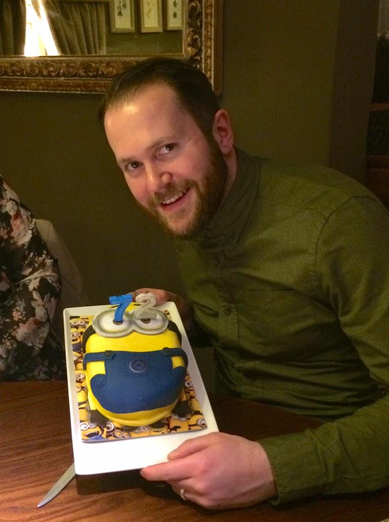 Happy birthday to Jon who looks very good for his age! #tescomoisturiser <a href="/rachedwards1984/">Rachel Edwards</a> <a href="/carden100/">Kevin Carden</a>