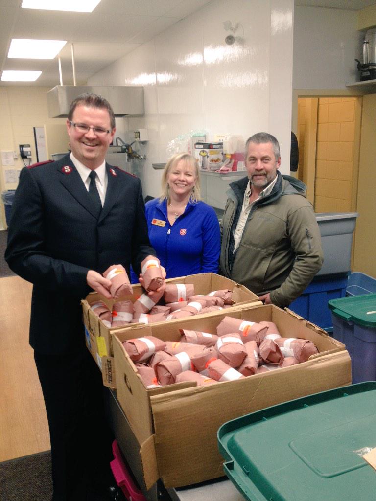 GOABC continues the Fair Chase Food tradition with a donation of 600lbs of game meat the the Kelowna Salvation Army.