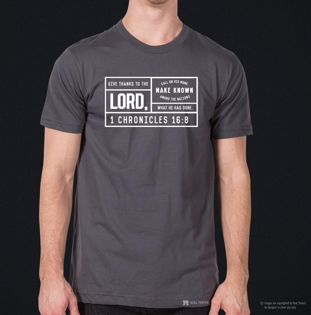 therealstockton's tweet photo. It is the season to give thanks! @realthread #RTHoliday50 http://t.co/CgNLNTXofx