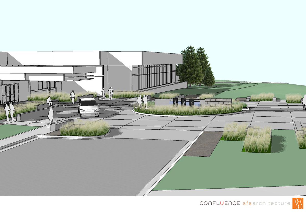 ESCommCenter's tweet photo. View of Community Center Entry http://t.co/wGHOfvSeNd