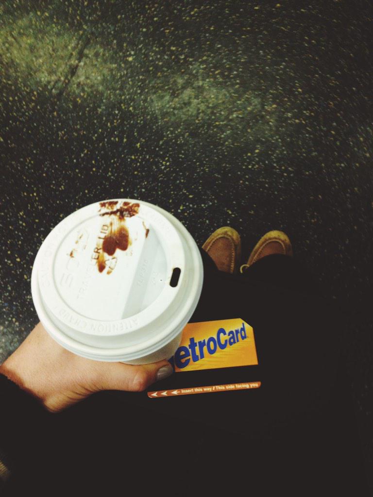 ColeSig's tweet photo. The guy sitting next me on the subway was grossed out... I can totally understand why. #itsnotpoop #meltingchocolate http://t.co/RBIErrn11h