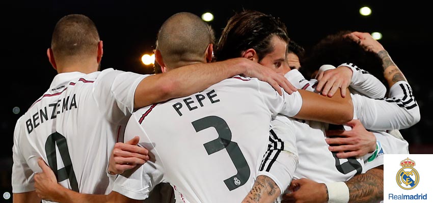 realmadrid's tweet photo. FINAL: Cruz Azul 0 - 4 Real Madrid (Sergio Ramos, 15'; Benzema, 36'; Bale, 50'; Isco, 72')  #CRUvsRealMadrid #RMLive http://t.co/NxqiqBtr5d