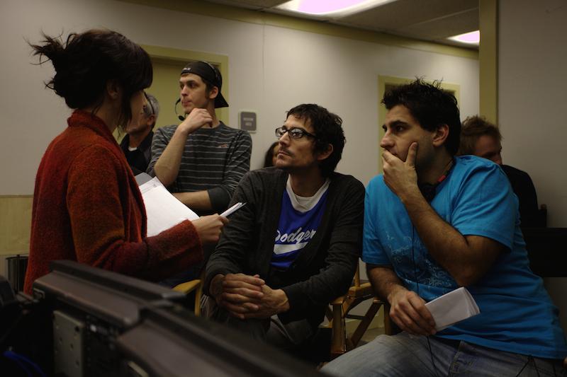 Behind the scenes with <a href="/NikkiReed_I_Am/">Nikki Reed</a>, directors <a href="/VictorATeran/">Victor A. Teran</a>, and Youssef Delara