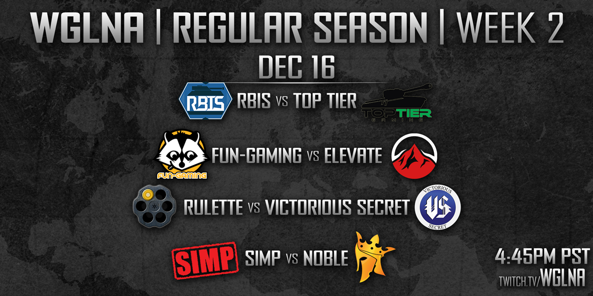 WGLNA's tweet photo. Another wonderful week of WGLNA is here! Who will distinguish themselves from the pack?

Check out today's schedule http://t.co/zxPmkg5rAF