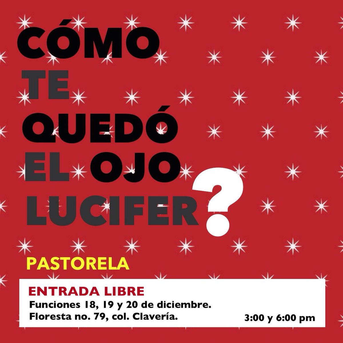 ParroquialMX's tweet photo. Para no perder las tradiciones, ¡te invitamos a nuestra PRIMER PASTORELA! http://t.co/jo9IT1KtCU