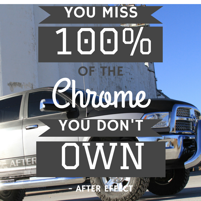 AfterEffectUSA's tweet photo. #AfterEffect #Chrome #Tough http://t.co/LSpL5LCd4Z