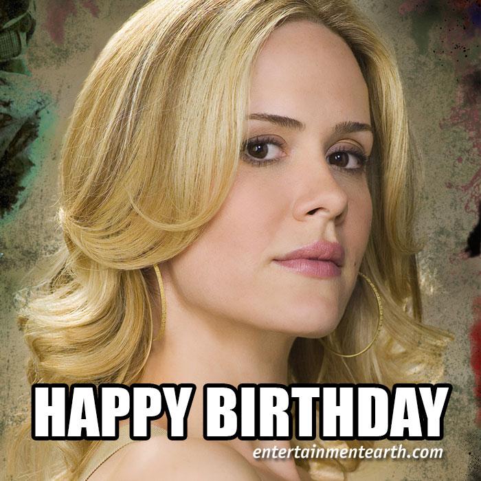 Happy 40th Birthday to Sarah Paulson of  Shop Collectibles:  