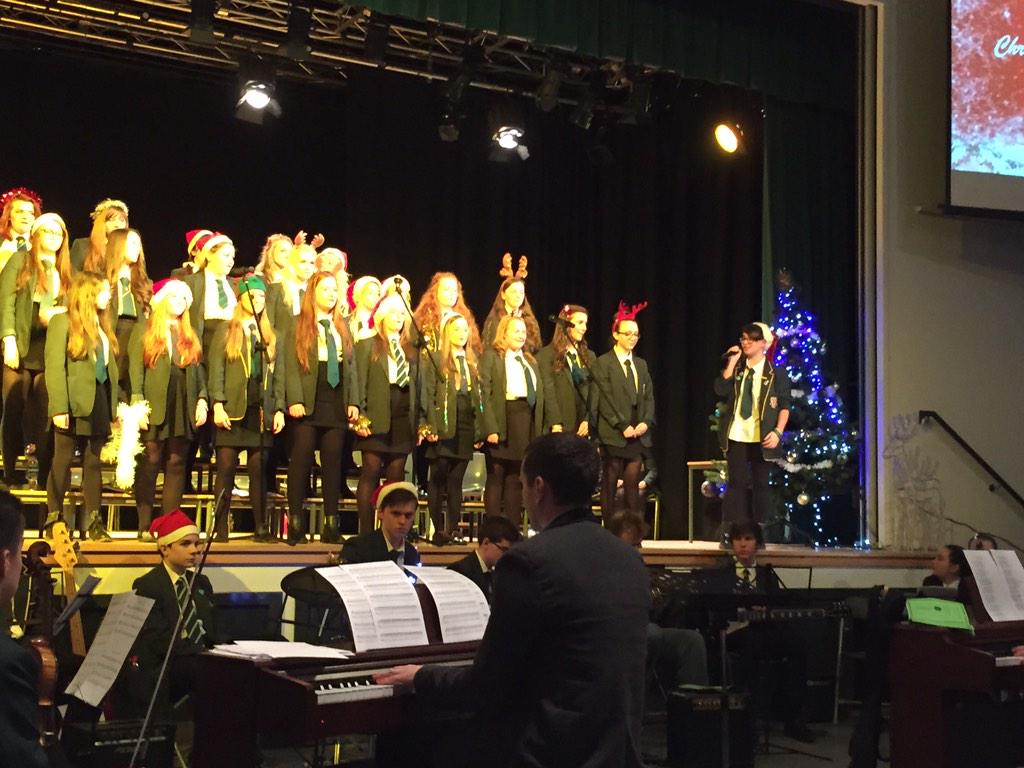 miss_ajess's tweet photo. St Mungos staff and pupil choir doing us very proud as always #fabsolos http://t.co/zD9lDrHWCv