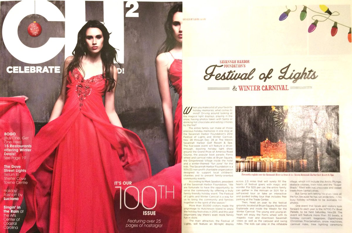 Thanks for the great story in the December issue @CH2Magazine <a href="/CH2Maggie/">CH2 Maggie</a>