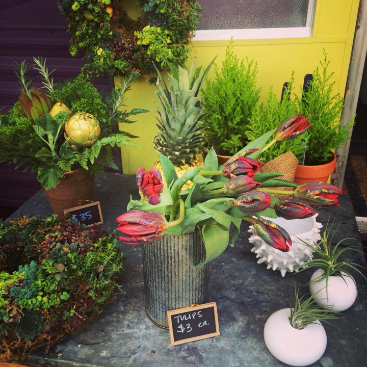 Playing with flowers! This job really doesn't suck. (@ pistils &amp; stamen - @floralportland) 4sq.com/1uPSGmB