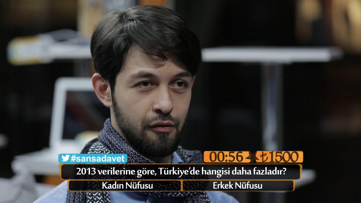 SansaDvet's tweet photo. Finalin ikinci sorusu;“2013 verilerine göre, Türkiye’de hangisi daha fazladır?Kadın Nüfusu, Erkek Nüfusu” #sansadavet http://t.co/MegInovqV9