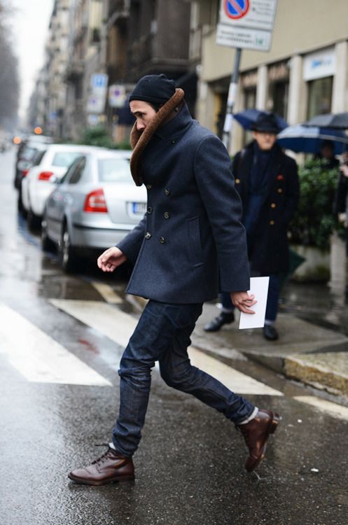 mizzenandmain's tweet photo. Just because it's cold...doesn't mean you can dress like a shlump. #KeepItDapper http://t.co/eKTrzIb9LI